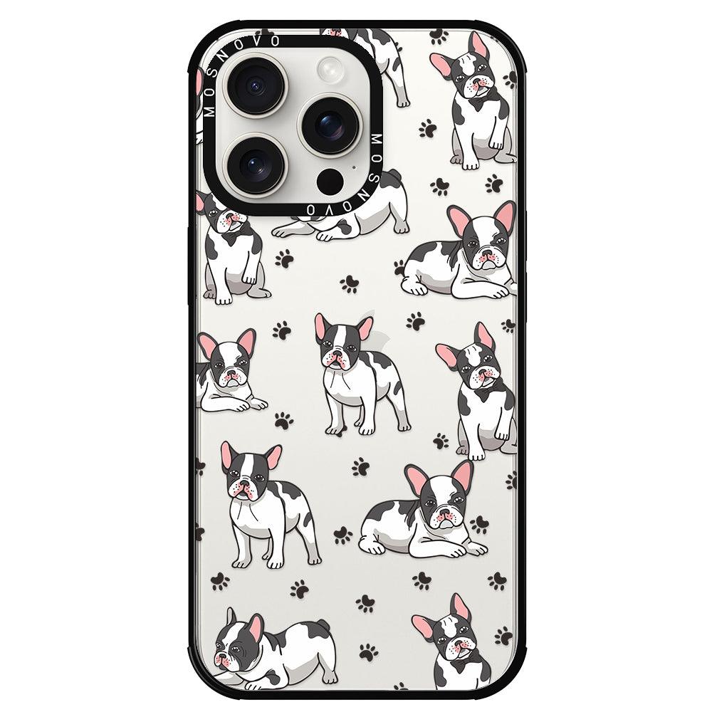 French Bull Dog Phone Case - iPhone 15 Pro Max Case - MOSNOVO