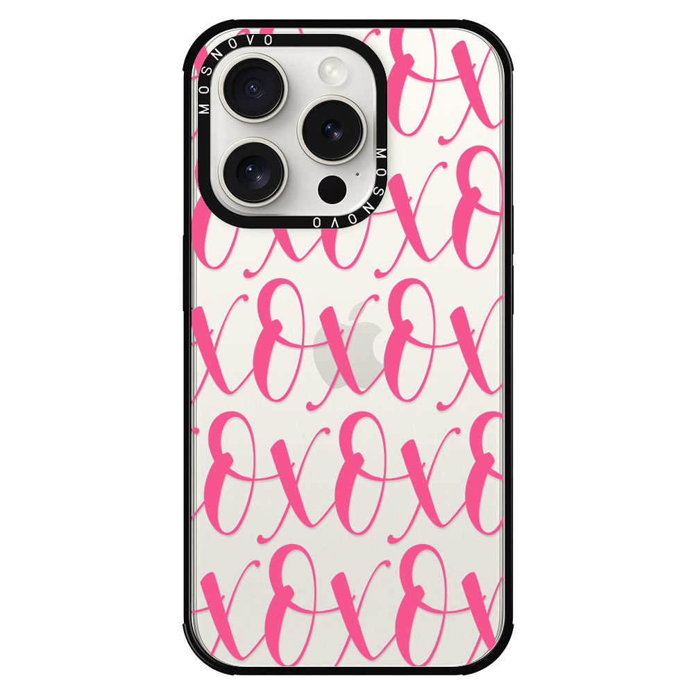 XOXO Phone Case - iPhone 15 Pro Case - MOSNOVO