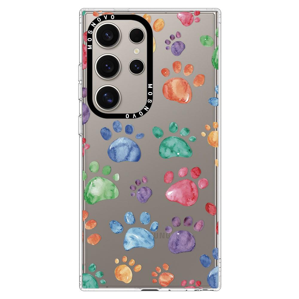 Paws Phone Case - Samsung Galaxy S24 Ultra Case - MOSNOVO