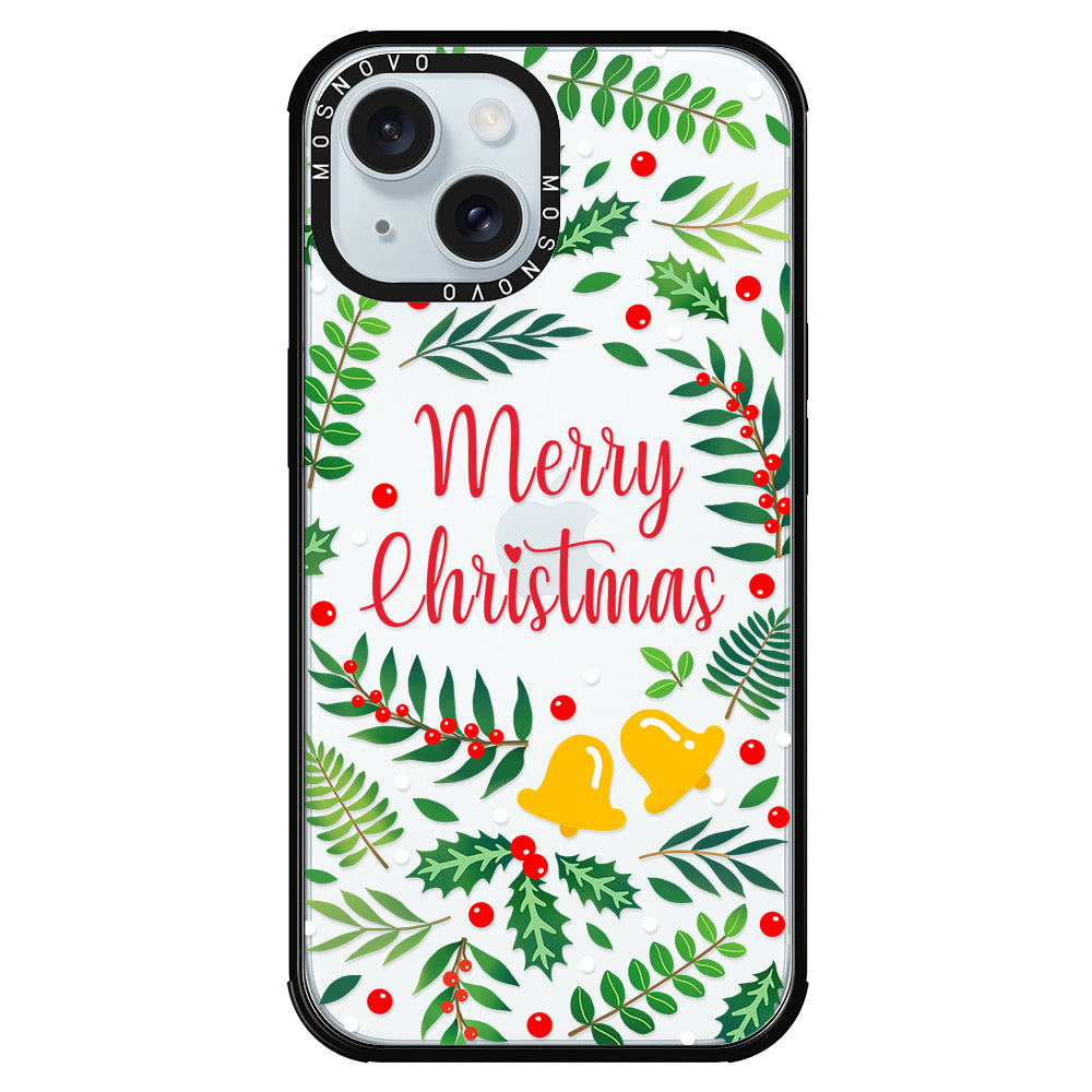 Merry Christmas Phone Case - iPhone 15 Case - MOSNOVO