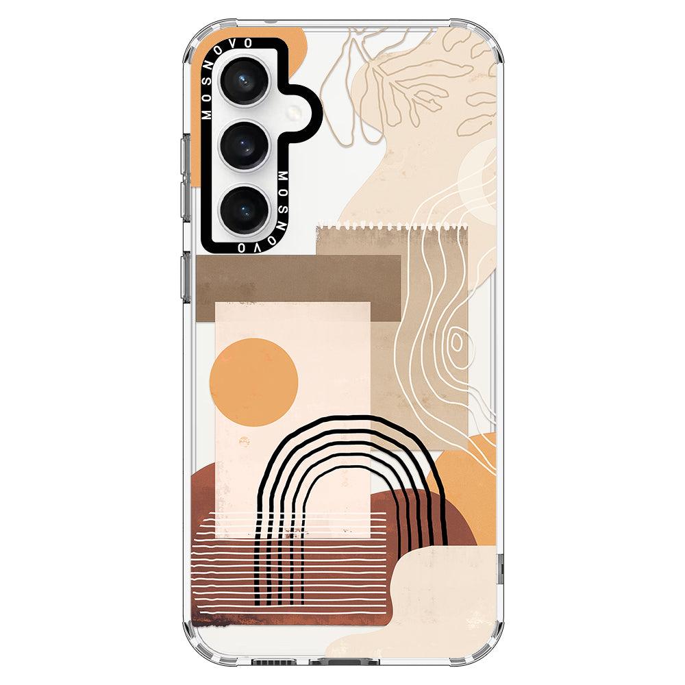 Minimalist Abstract Art Phone Case - Samsung Galaxy S23 FE Case