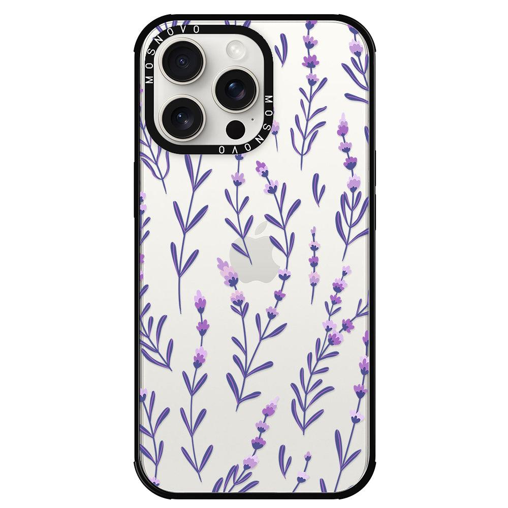 Lavenders Phone Case - iPhone 15 Pro Max Case - MOSNOVO