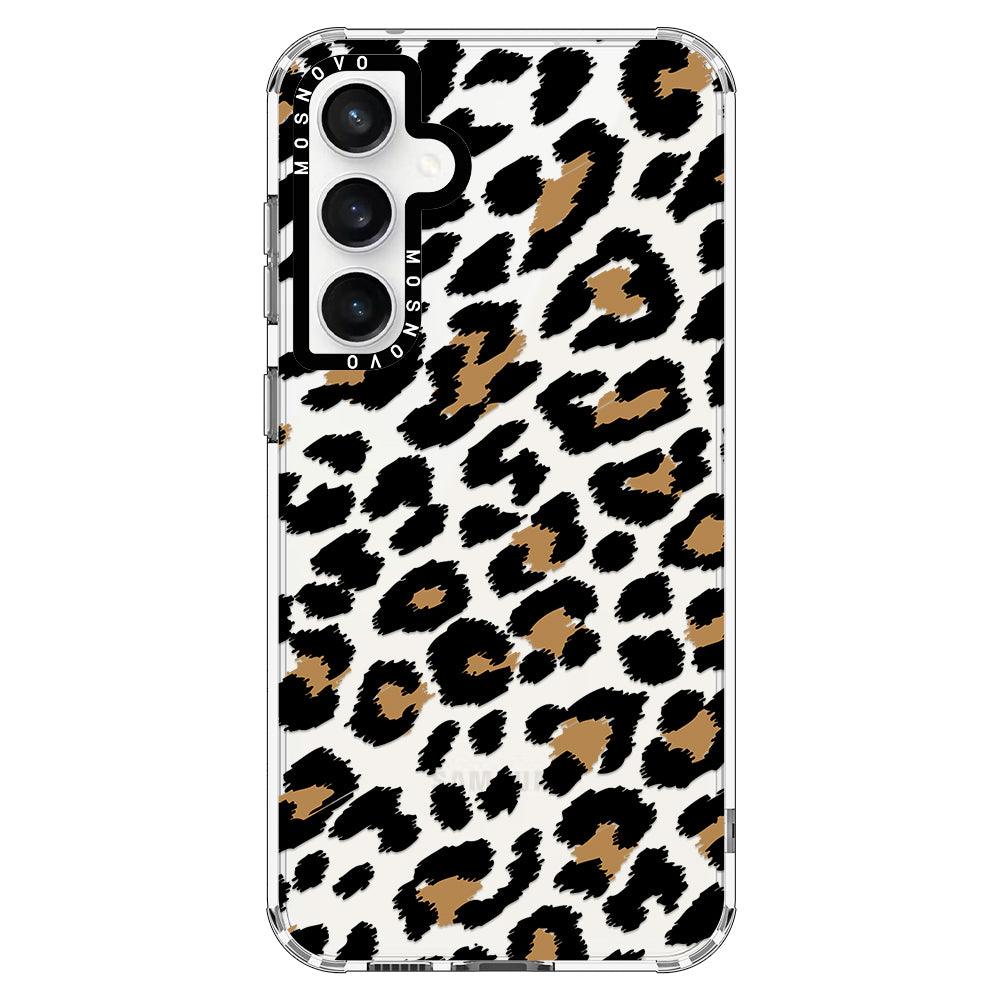 Leopard Print Phone Case - Samsung Galaxy S23 FE Case