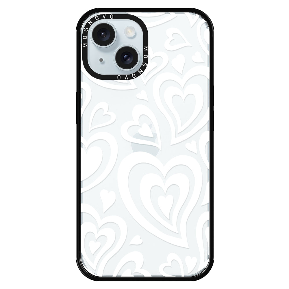 Twist Heart Phone Case - iPhone 15 Plus Case - MOSNOVO