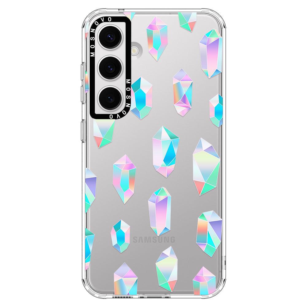 Crystal Gradient Diamond Phone Case - Samsung Galaxy S24 Case - MOSNOVO