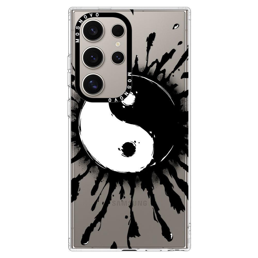 Ying Yang Phone Case - Samsung Galaxy S24 Ultra Case - MOSNOVO