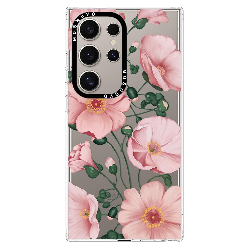 Calandrinia Phone Case - Samsung Galaxy S24 Ultra Case - MOSNOVO