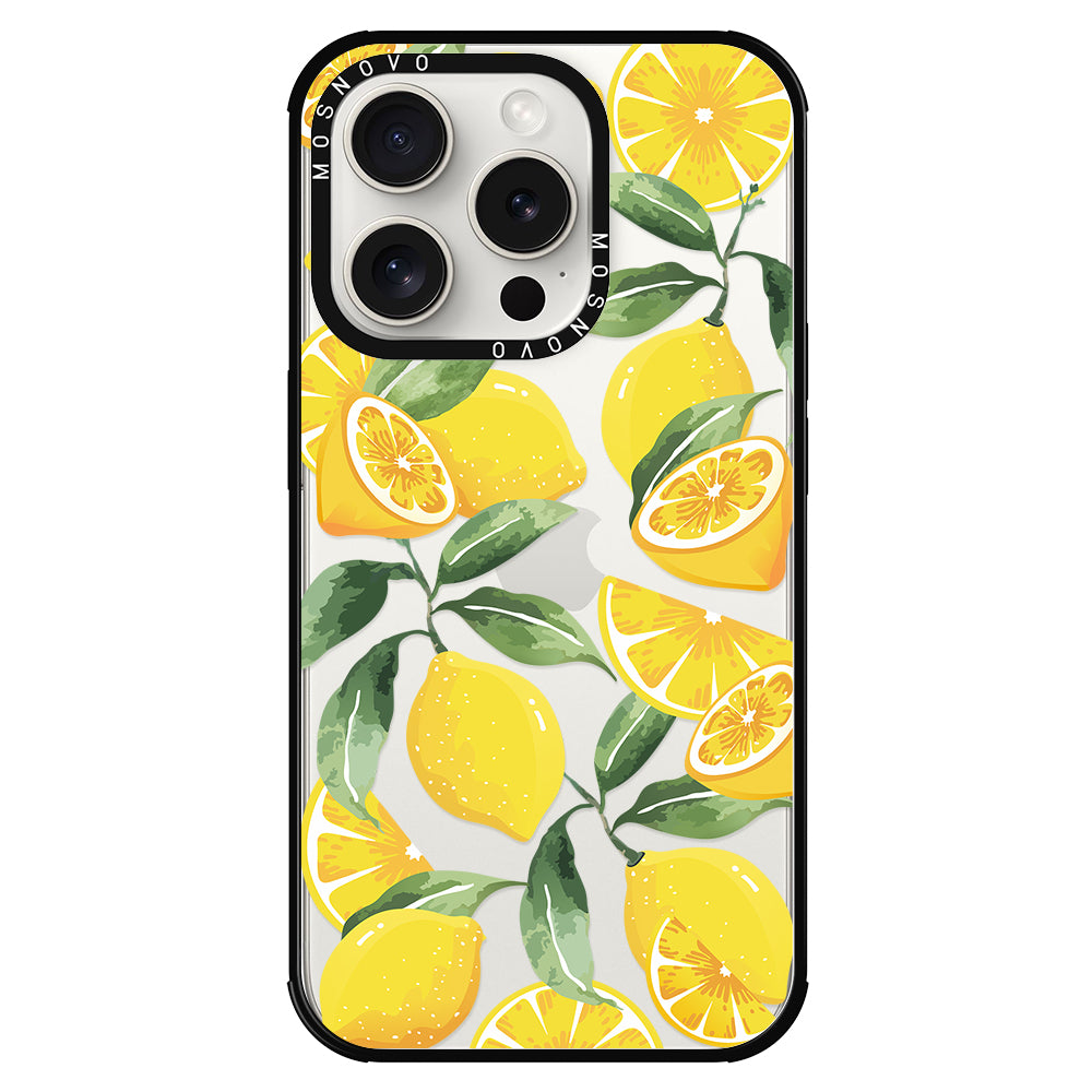 Lemon Phone Case - iPhone 15 Pro Case - MOSNOVO