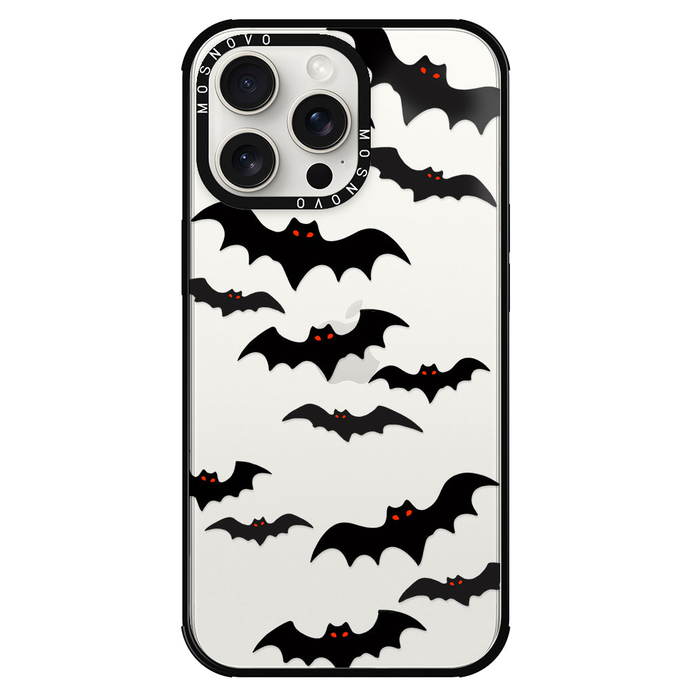 Evil Bat Phone Case - iPhone 15 Pro Max Case - MOSNOVO