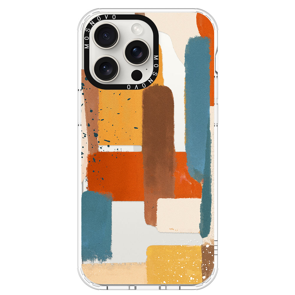 Modern Abstract Artwork Phone Case - iPhone 15 Pro Max Case - MOSNOVO