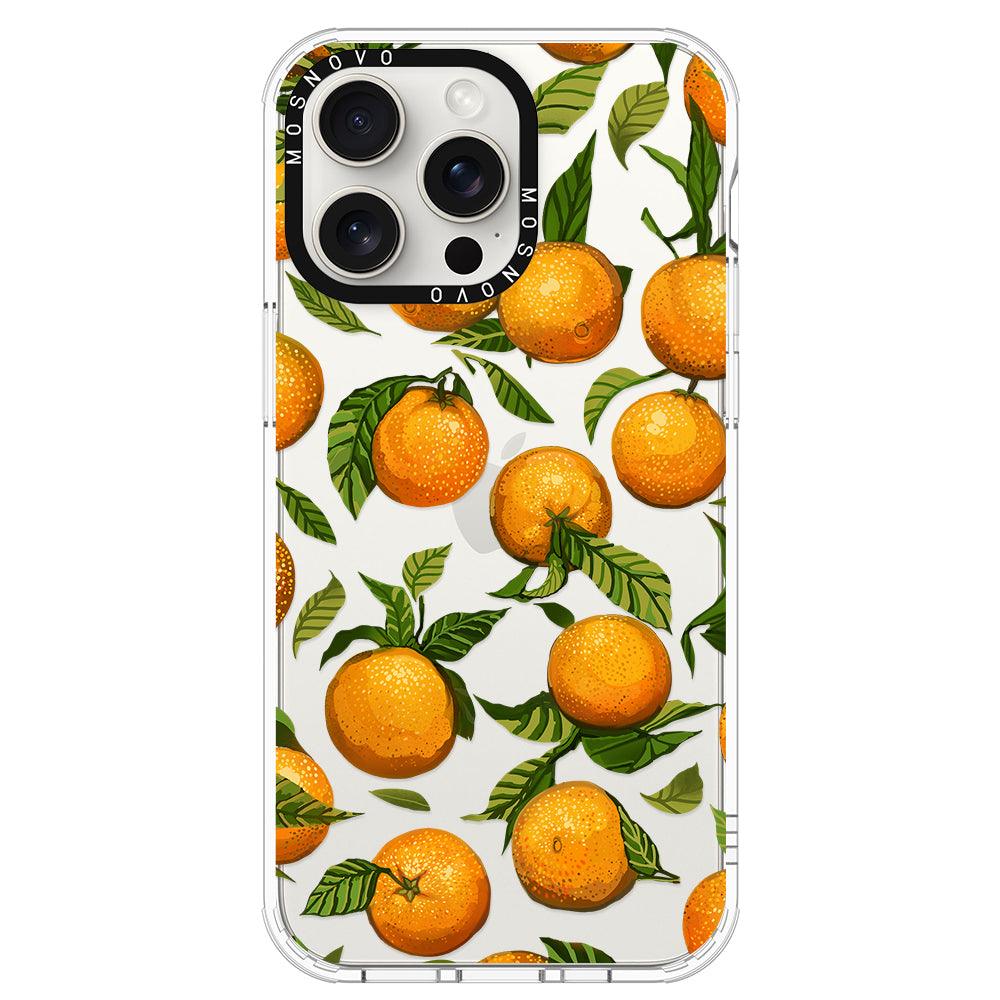 Tangerine Phone Case - iPhone 15 Pro Max Case - MOSNOVO