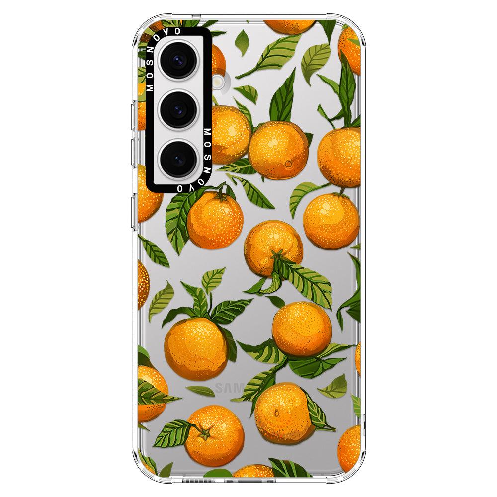 Tangerine Phone Case - Samsung Galaxy S24 Plus Case - MOSNOVO