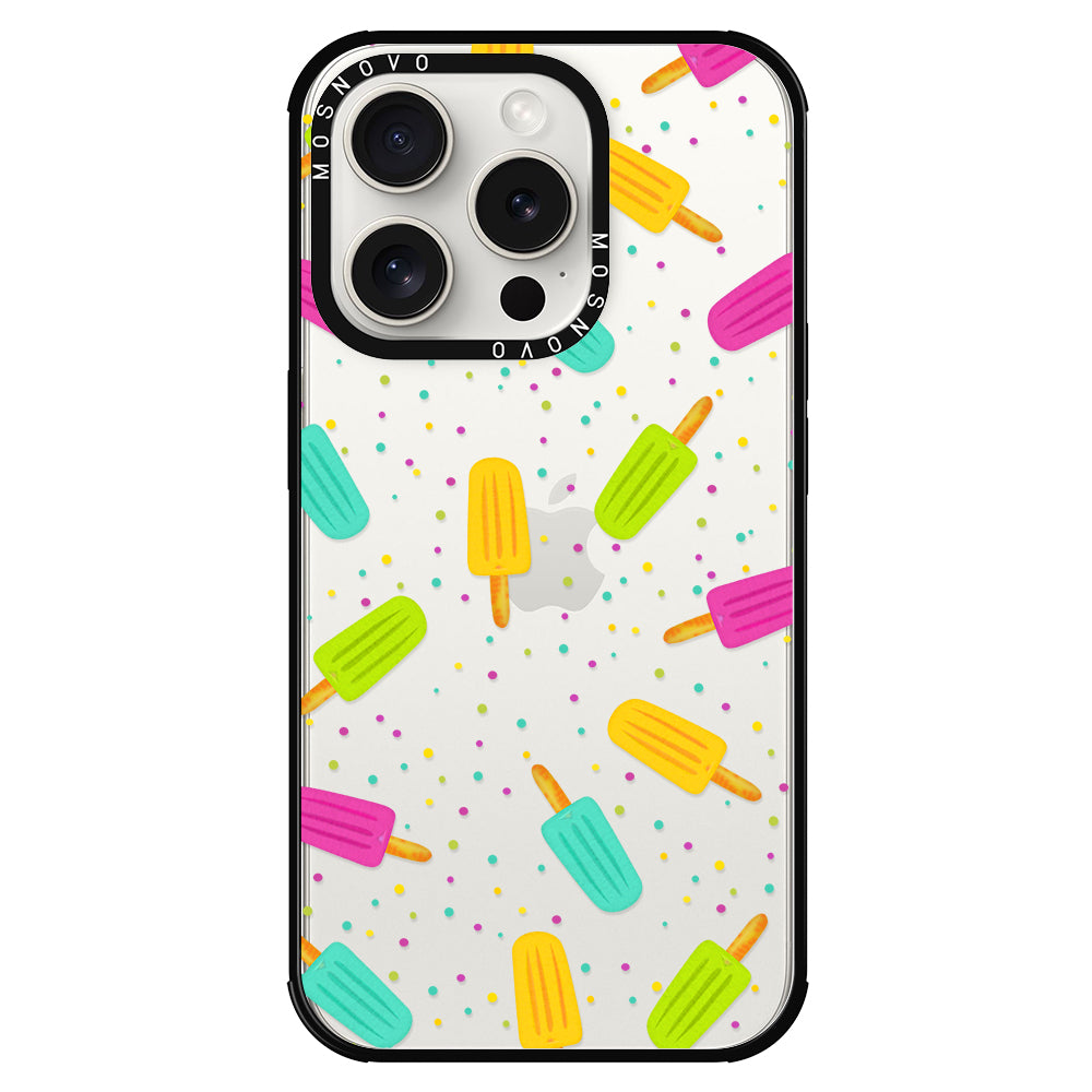 Rainbow Ice Pop Phone Case - iPhone 15 Pro Case - MOSNOVO