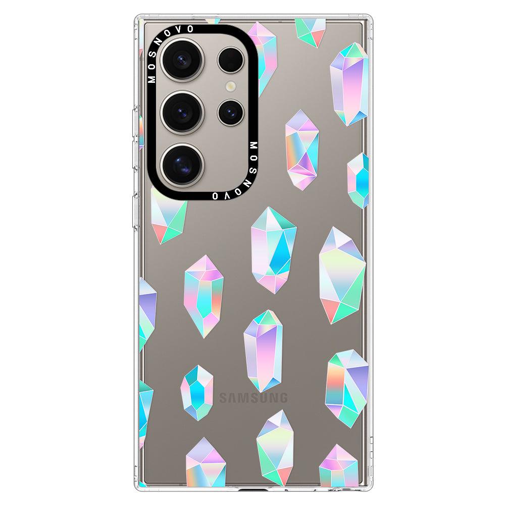 Crystal Gradient Diamond Phone Case - Samsung Galaxy S24 Ultra Case - MOSNOVO