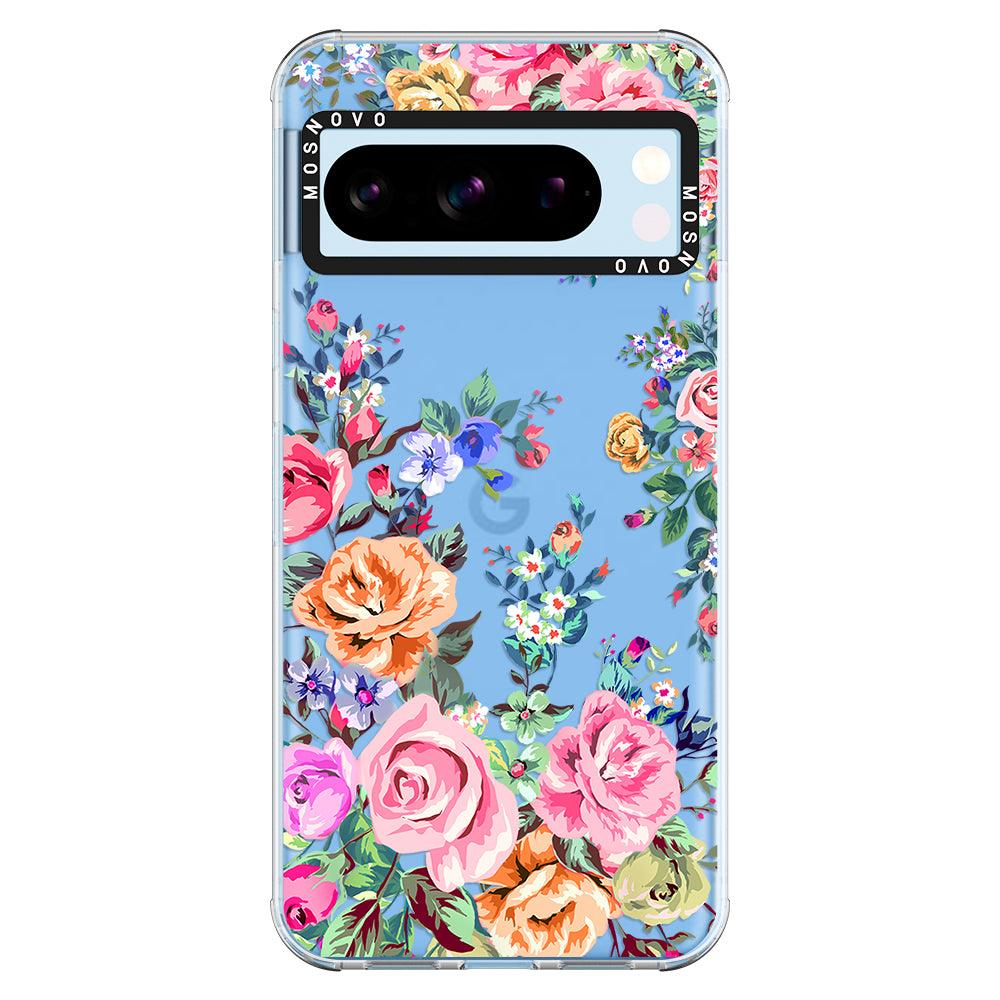 Flower Garden Phone Case - Google Pixel 8 Pro Case - MOSNOVO