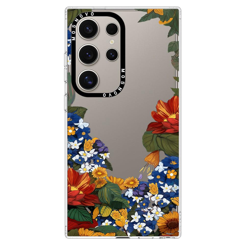 Floral Garden Phone Case - Samsung Galaxy S24 Ultra Case - MOSNOVO