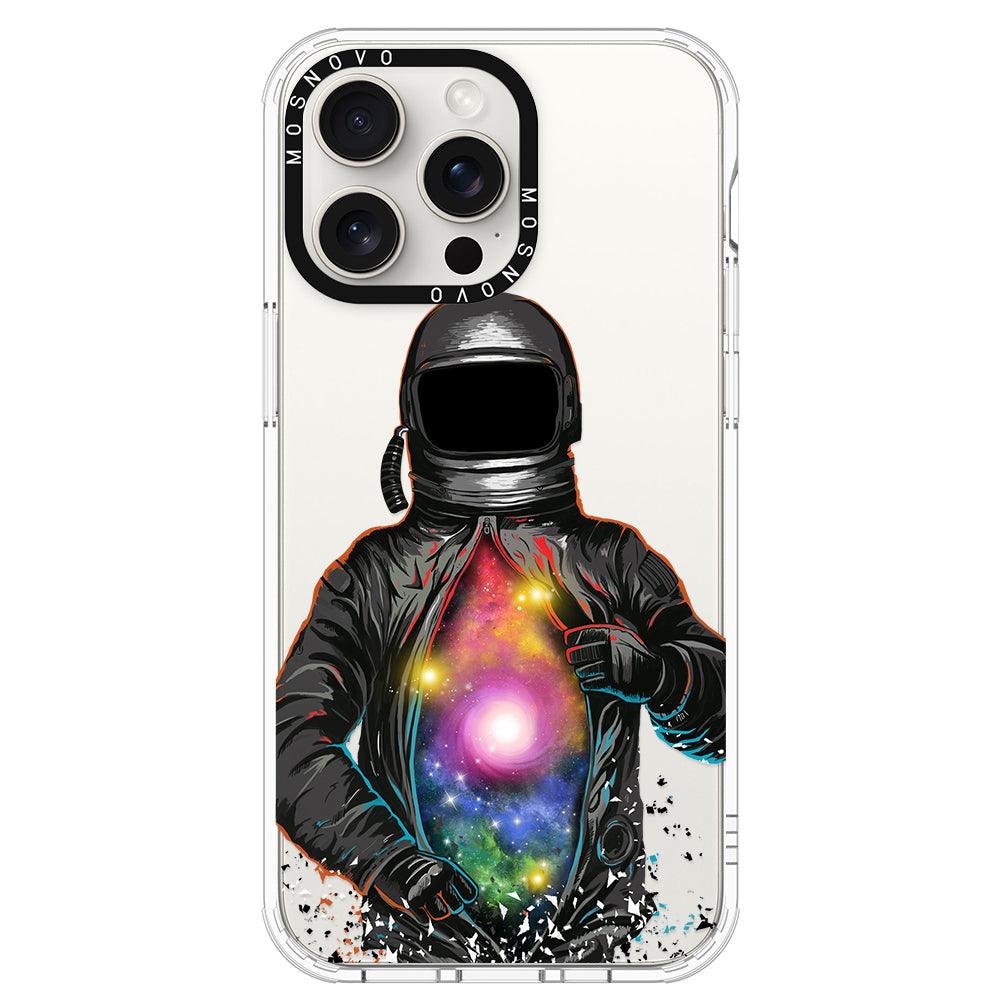 Mystery Astronaut Phone Case - iPhone 15 Pro Max Case - MOSNOVO