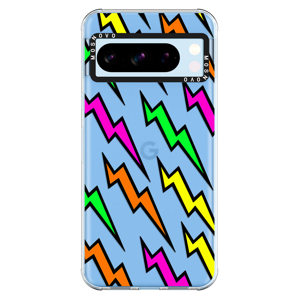 Colorful Lightning Phone Case - Google Pixel 8 Pro Case - MOSNOVO