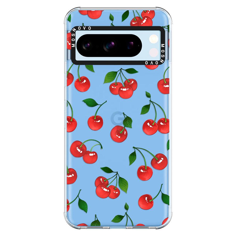 Poppy Cherry Phone Case - Google Pixel 8 Pro Case - MOSNOVO