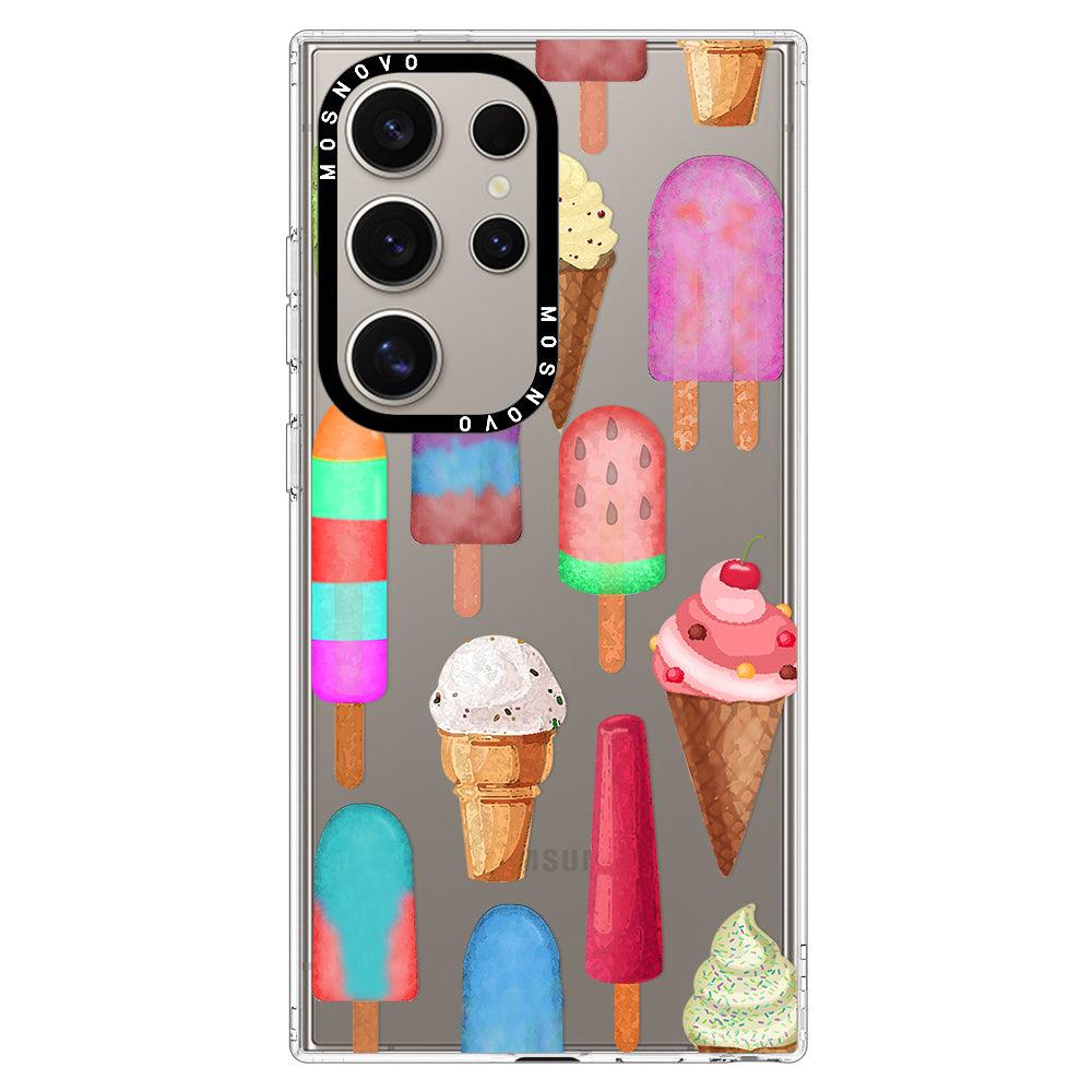 Ice Cream Phone Case - Samsung Galaxy S24 Ultra Case - MOSNOVO