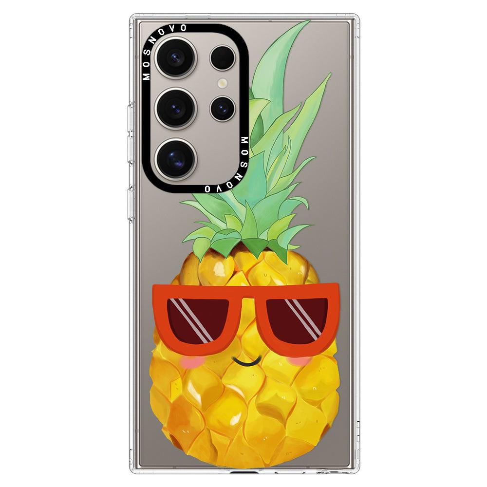 Cool Pineapple Phone Case - Samsung Galaxy S24 Ultra Case - MOSNOVO