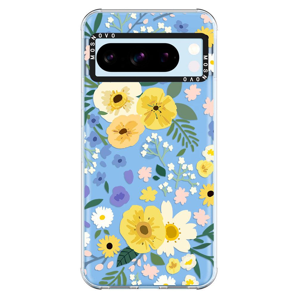 Spring Wild Floral Phone Case - Google Pixel 8 Pro Case - MOSNOVO