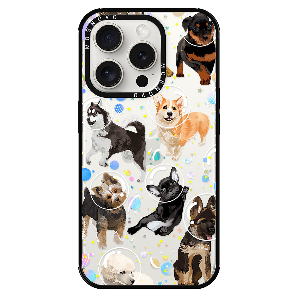 Space Dog Phone Case - iPhone 15 Pro Case - MOSNOVO