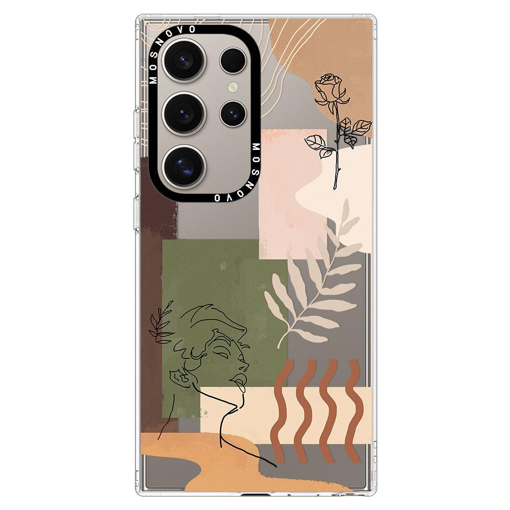 Modern Art Phone Case - Samsung Galaxy S24 Ultra Case - MOSNOVO