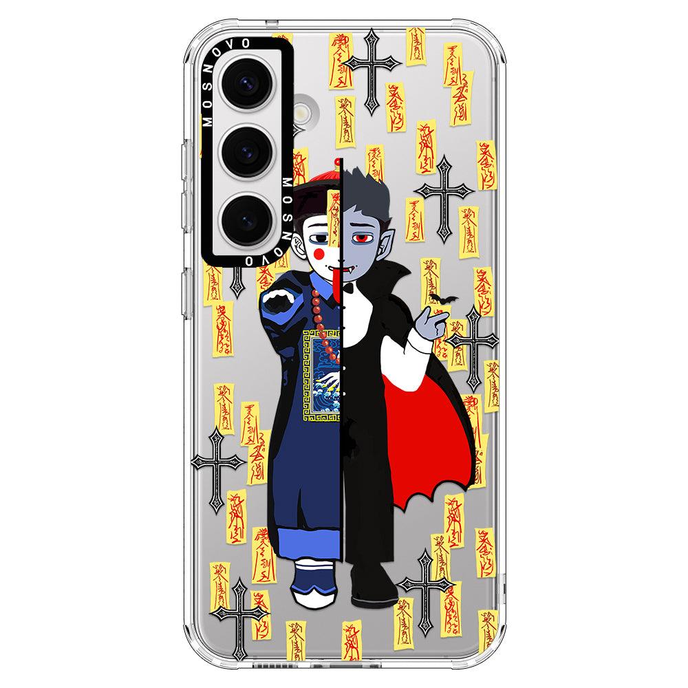 Zombie Vs Vampire Phone Case - Samsung Galaxy S24 Case - MOSNOVO