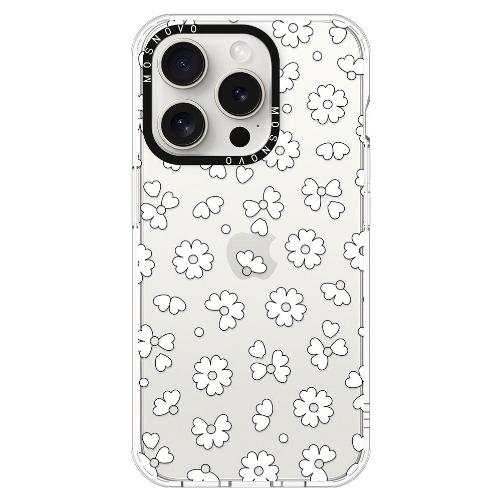 Floret Phone Case - iPhone 15 Pro Case - MOSNOVO