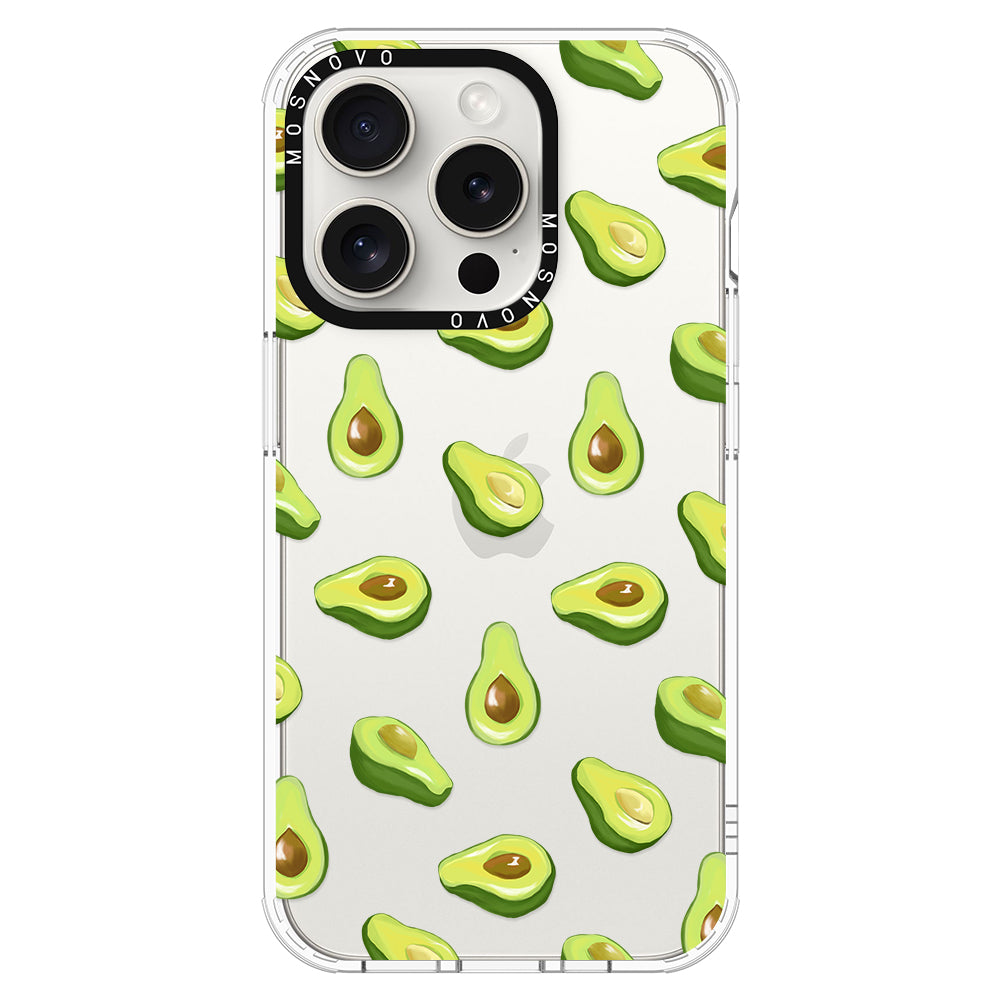 Fleshy Avocado Phone Case - iPhone 15 Pro Case - MOSNOVO