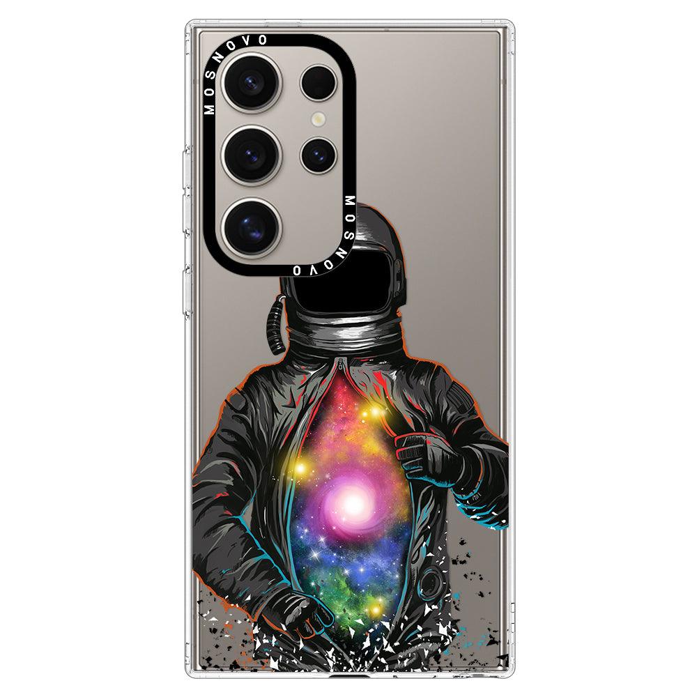 Mystery Astronaut Phone Case - Samsung Galaxy S24 Ultra Case - MOSNOVO