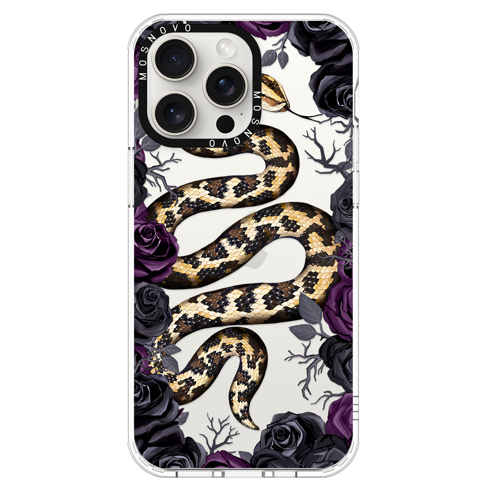 Secret Snake Garden Phone Case - iPhone 15 Pro Max Case - MOSNOVO