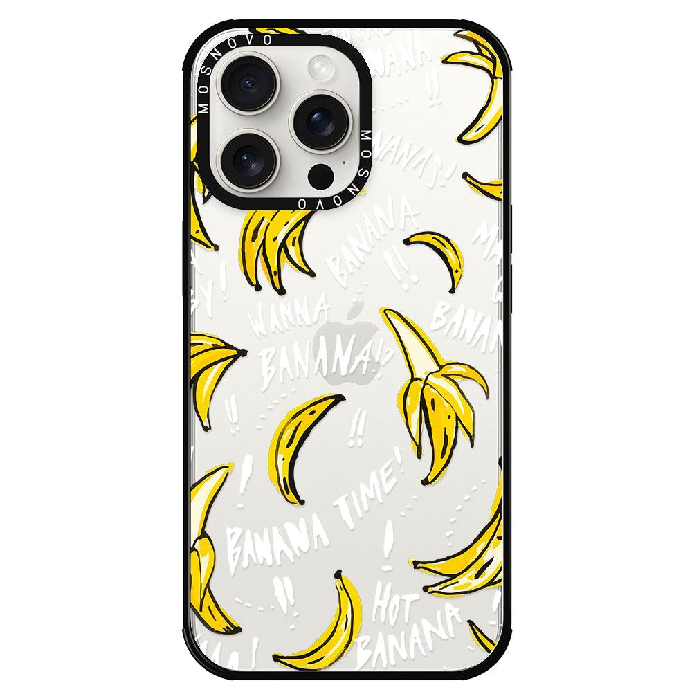 Banana Banana Phone Case - iPhone 15 Pro Max Case - MOSNOVO