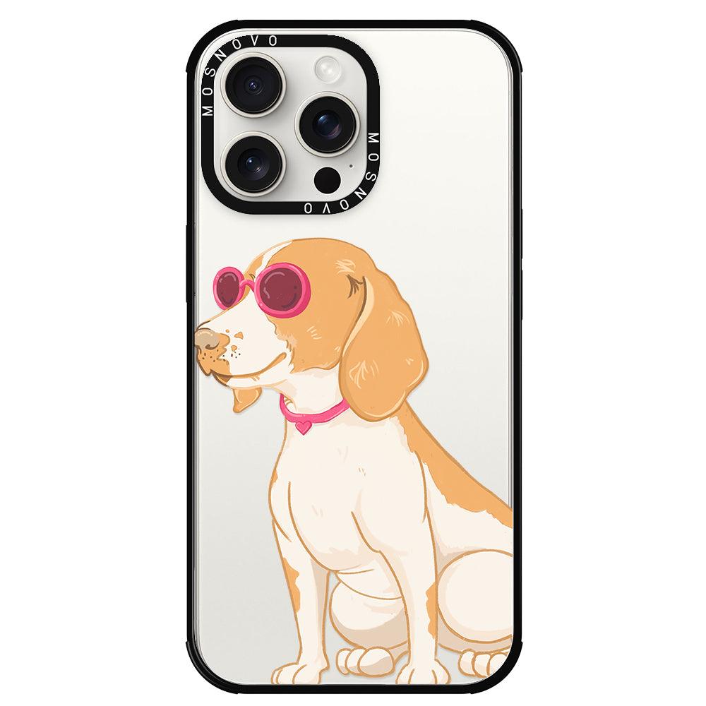 Cute Beagle Phone Case - iPhone 15 Pro Max Case - MOSNOVO