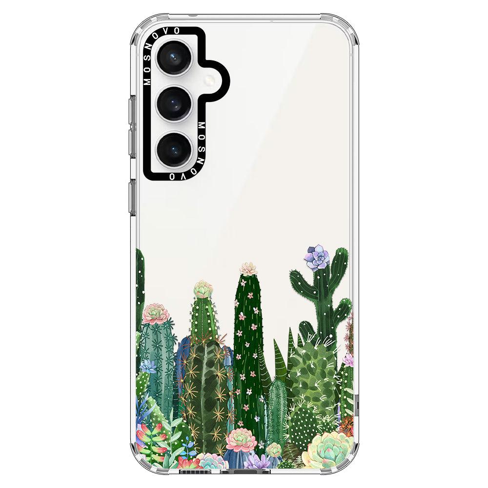 Succulents Garden Phone Case - Samsung Galaxy S23 FE Case