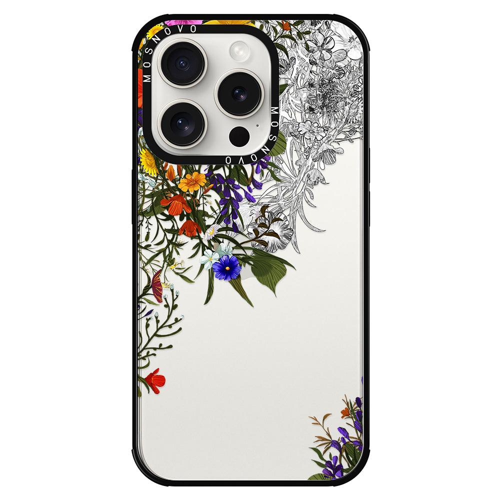 Beautiful Bloom Phone Case - iPhone 15 Pro Case - MOSNOVO