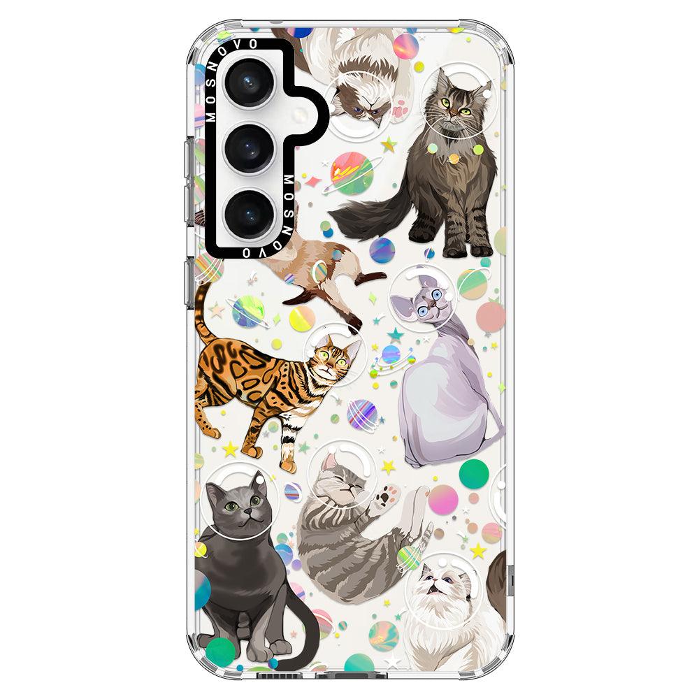 Space Cat Phone Case - Samsung Galaxy S23 FE Case