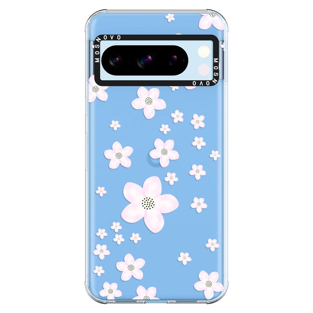 Pink Cherry Blossom Phone Case - Google Pixel 8 Pro Case