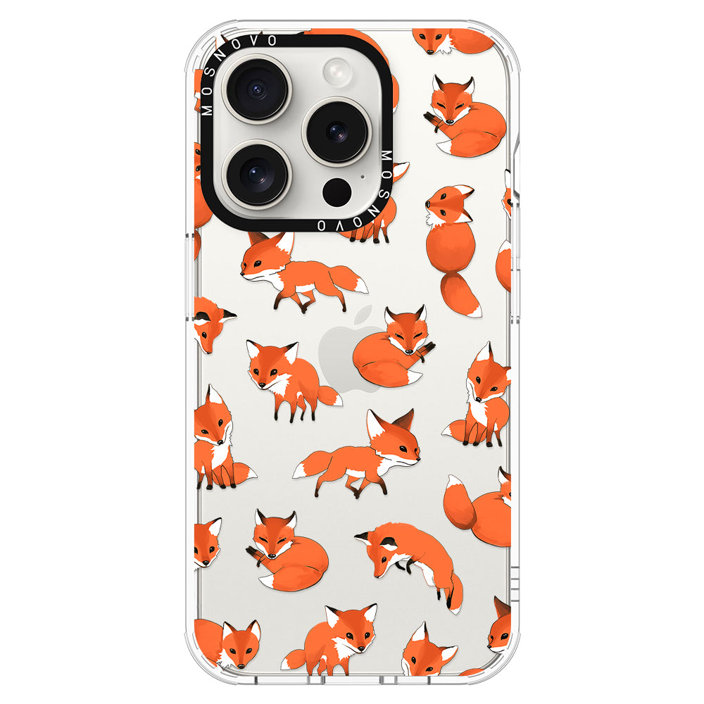 Fox Phone Case - iPhone 15 Pro Case - MOSNOVO