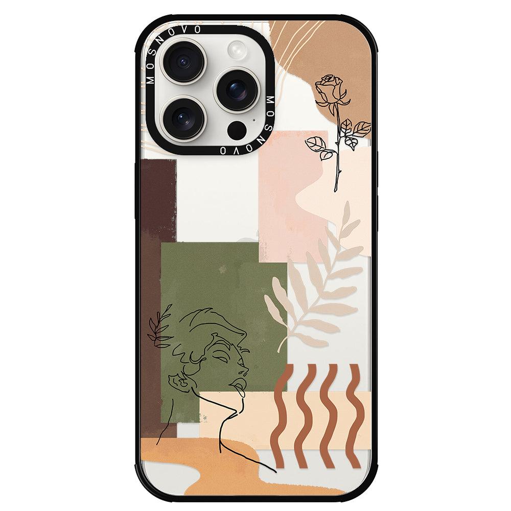 Modern Art Phone Case - iPhone 15 Pro Max Case - MOSNOVO