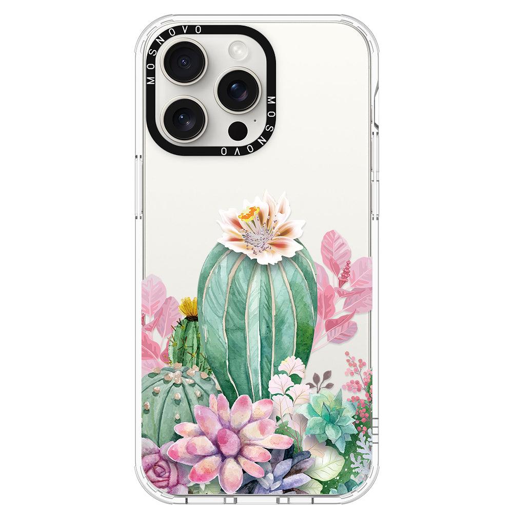 Cactaceae Phone Case - iPhone 15 Pro Max Case - MOSNOVO