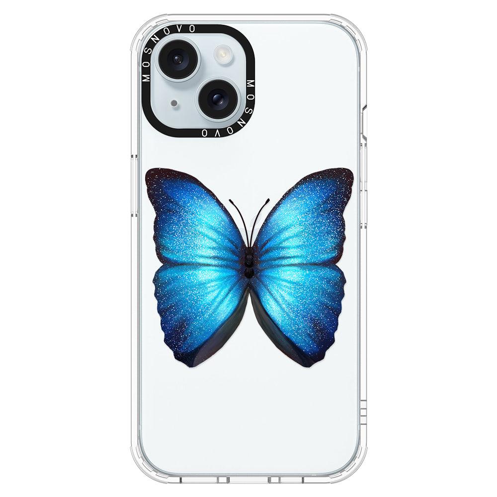 Shimmering Butterfly Phone Case - iPhone 15 Case - MOSNOVO