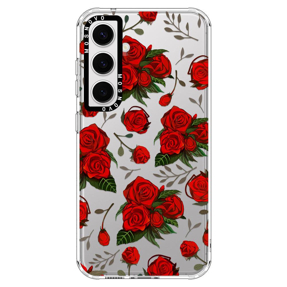 Roses Phone Case - Samsung Galaxy S24 Case - MOSNOVO