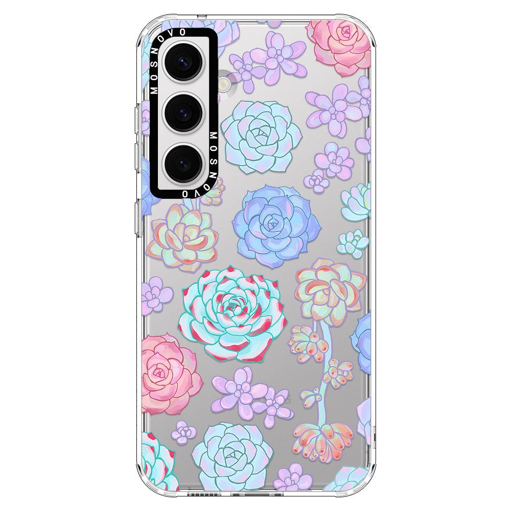 Succulents Phone Case - Samsung Galaxy S24 Plus Case