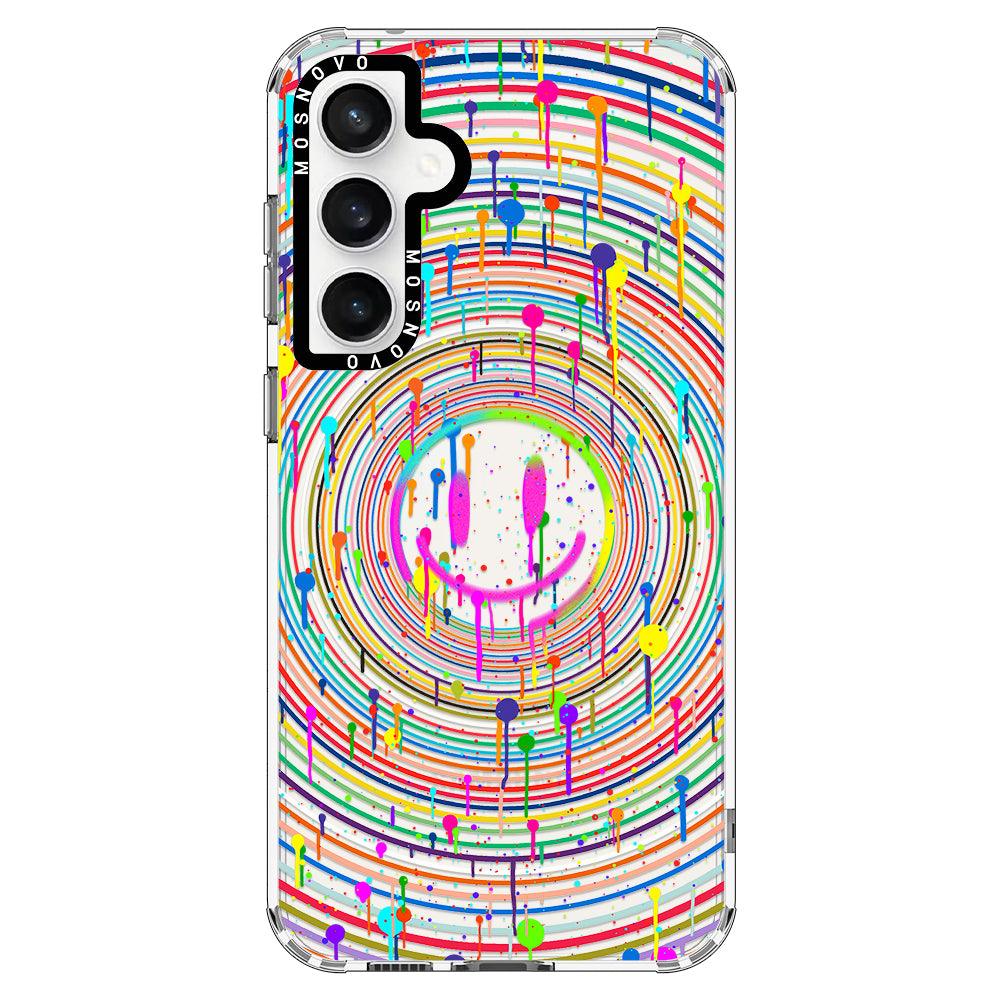 Dripping Smile Art Phone Case - Samsung Galaxy S23 FE Case