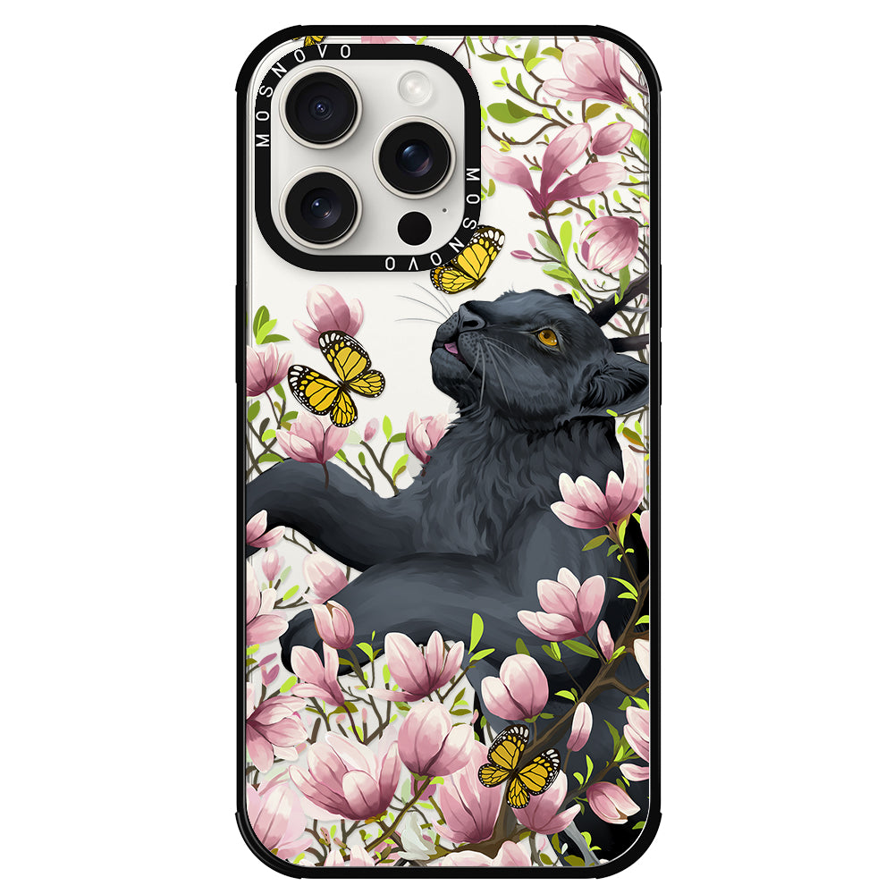 Black Panther Phone Case - iPhone 15 Pro Max Case - MOSNOVO