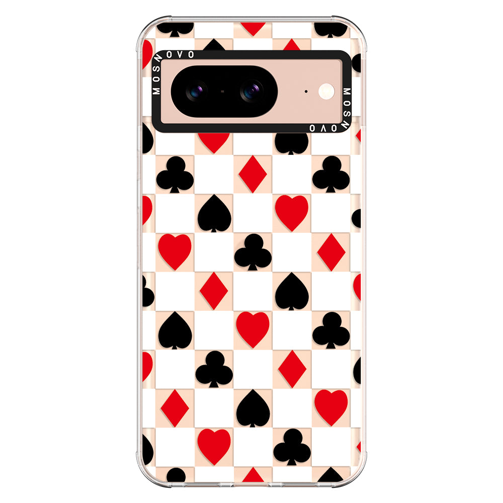 Checker Poker Phone Case - Google Pixel 8 Case