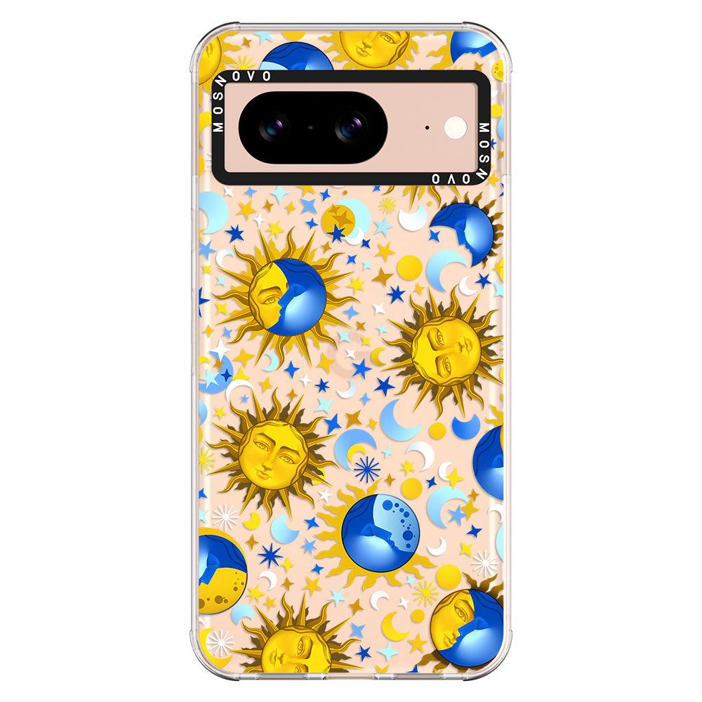 Sun and Moon Phone Case - Google Pixel 8 Case - MOSNOVO