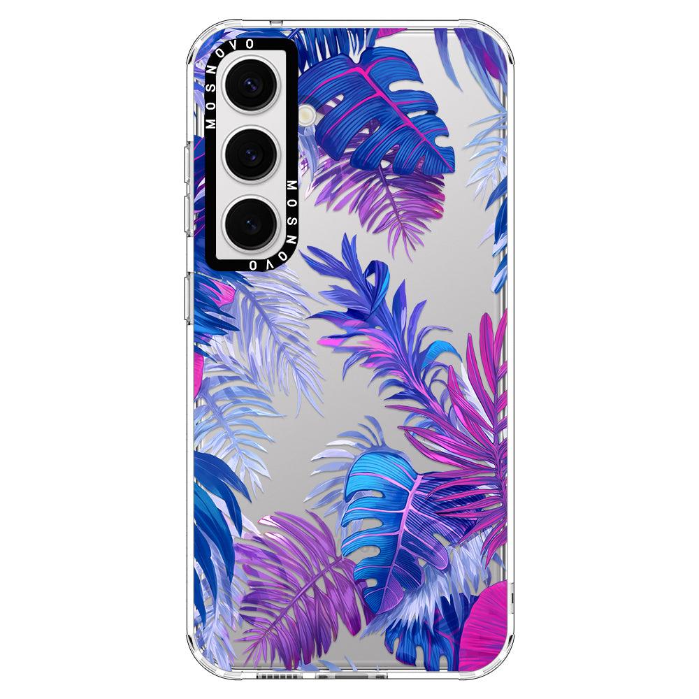 Fancy Palm Leaf Phone Case - Samsung Galaxy S24 Case - MOSNOVO